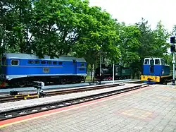 Три поколения локомотивов ДДЖД.