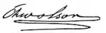 Изображение автографа