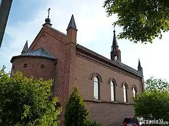 Кирха Росситтена (ныне православный храм Сергия Радонежского). 1873