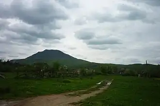 хребет Грузинка, вид с юга