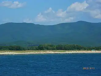 Прибрежные отроги хребта в бассейне р. Кононовка