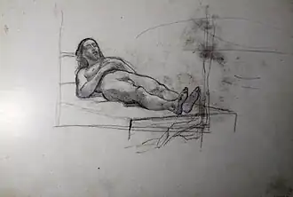 Христос. Набросок, 1845—1846. Инв. Р-15237