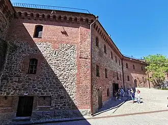 Вид на фасад здания Цейхгауза после реставрации. 2022 г.