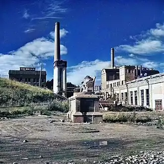 Целлюлозный завод Харлу. 1944 год.