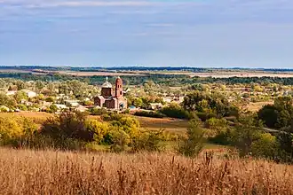 Вид на церковь Рождества Иоанна Предтечи