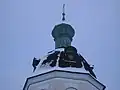 Крыша и главка церкви