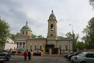 № 11. Храм иконы Божией Матери Всех Скорбящих Радость на Калитниковском кладбище.