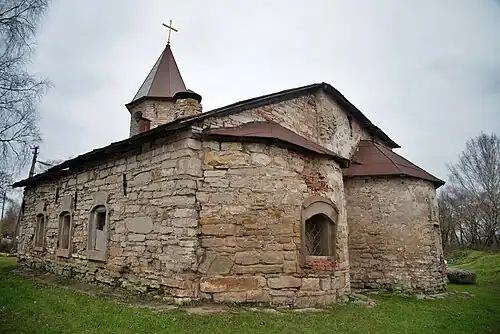 Пристроенный в XVIII веке придел, 2014 год