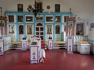 Внутреннее убранство церкви Св Николая