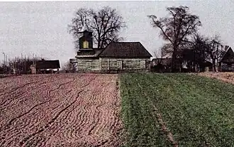 Церковь в деревне Турковская Слобода, начало XX века