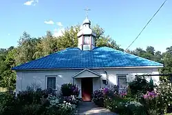 Церковь в помещении бывшей школьной библиотеки