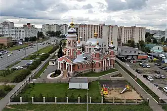 Вид со стороны улицы Сафиуллина