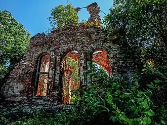 Руины Петропаловской церкви