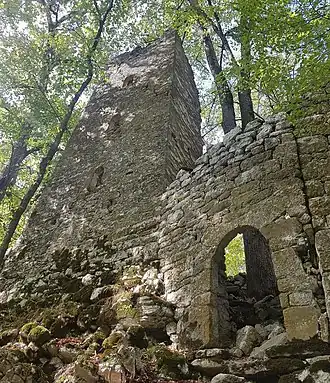 Развалины аула Цеча-Ахки