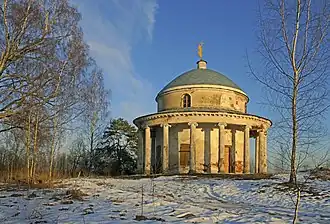 Часовня Даниила Столпника в деревне Васильева Гора