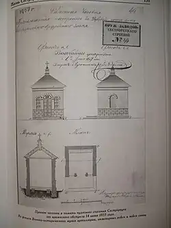 Проект часовни в Дубках.