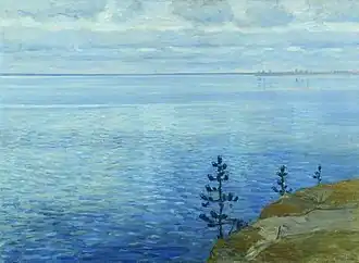 В. К. Бялыницкий-Бируля. «Час тишины. Озеро Удомля»