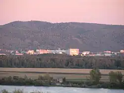 Вид с колокольни на Железногорск