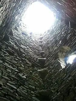 Вид внутри башни