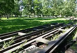 Чугунный колесопровод