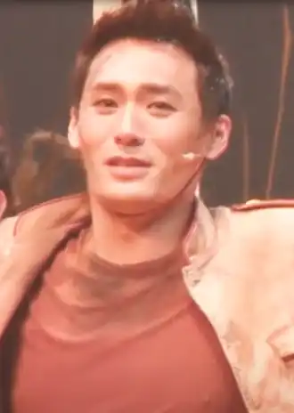 Чхве Дэ Хун играет в спектакле 31 мая 2014 года