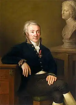 М. Н. Шамшин. Портрет И. П. Прокофьева. 1812Холст, масло. 132 × 102 смМузей Российской академии художеств, Санкт-Петербург