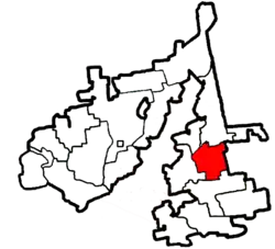 Широковский сельский совет на карте
