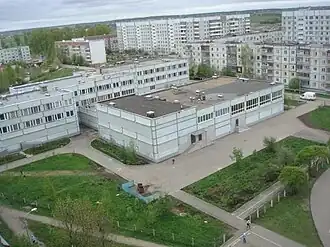 Здание школы в 2020 году