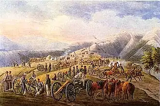 «Экспедиция» Художник И. Я. Мейер (1840-е)