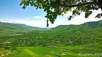 Кишлак Элок в Файзабадском районе Таджикистана