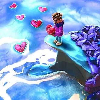 Обложка альбома Джарахова «Лёгкий способ бросить любить» (2022)