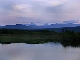 Южно-Муйский хребет от Баунтовской котловины