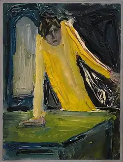 А. Яковлев, «Портрет друга», к/м, 24х18, 1995