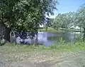 Деревенский пруд со стороны ул. Гагарина