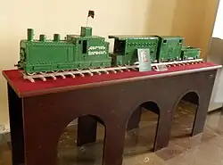 Макет бронепоезда «Вардан Зоравар»