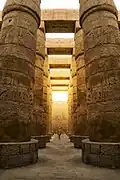 Большой гипостильный зал Карнакского храма, Египет