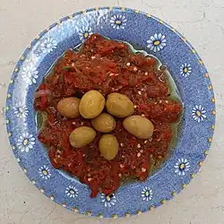 Тунисский салат машвия