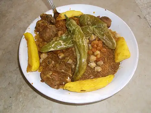 Кускус с мясом