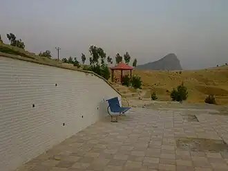 Парк у входа в город Ленде со стороны деревни Могермон