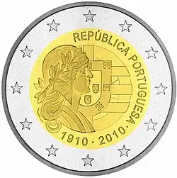 €2 — Португалия 2010