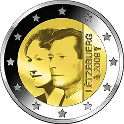 €2 — Люксембург 2009