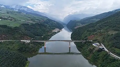 Меконг в Пуэре (Юньнань-Гуйчжоуское нагорье)