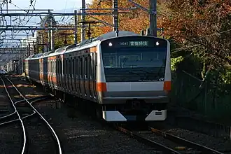 Электричка серии E233