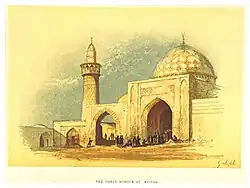 Изображение мечети в 1854 году