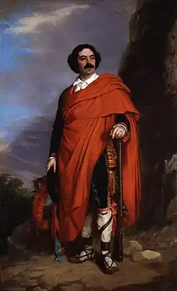 Джон Симс Ривс в роли Фра-Дьяволо