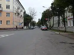 Вид от площади «Пять углов»