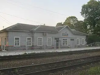 Здание железнодорожного вокзала