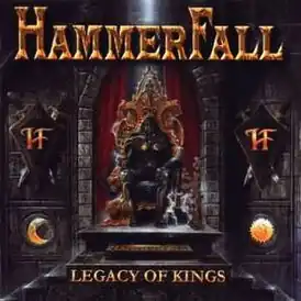 Обложка альбома HammerFall «Legacy Of Kings» (1998)
