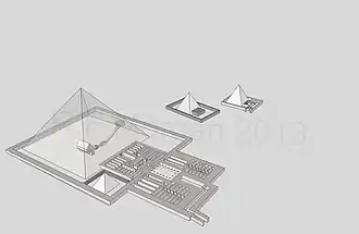 Реконструкция погребального комплекса Тети