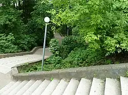 Каменная лестница к Оке